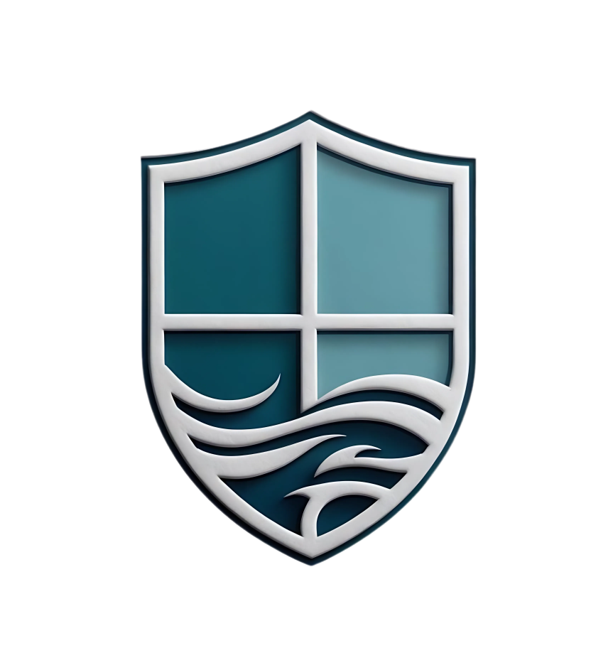 coastal shield window logo