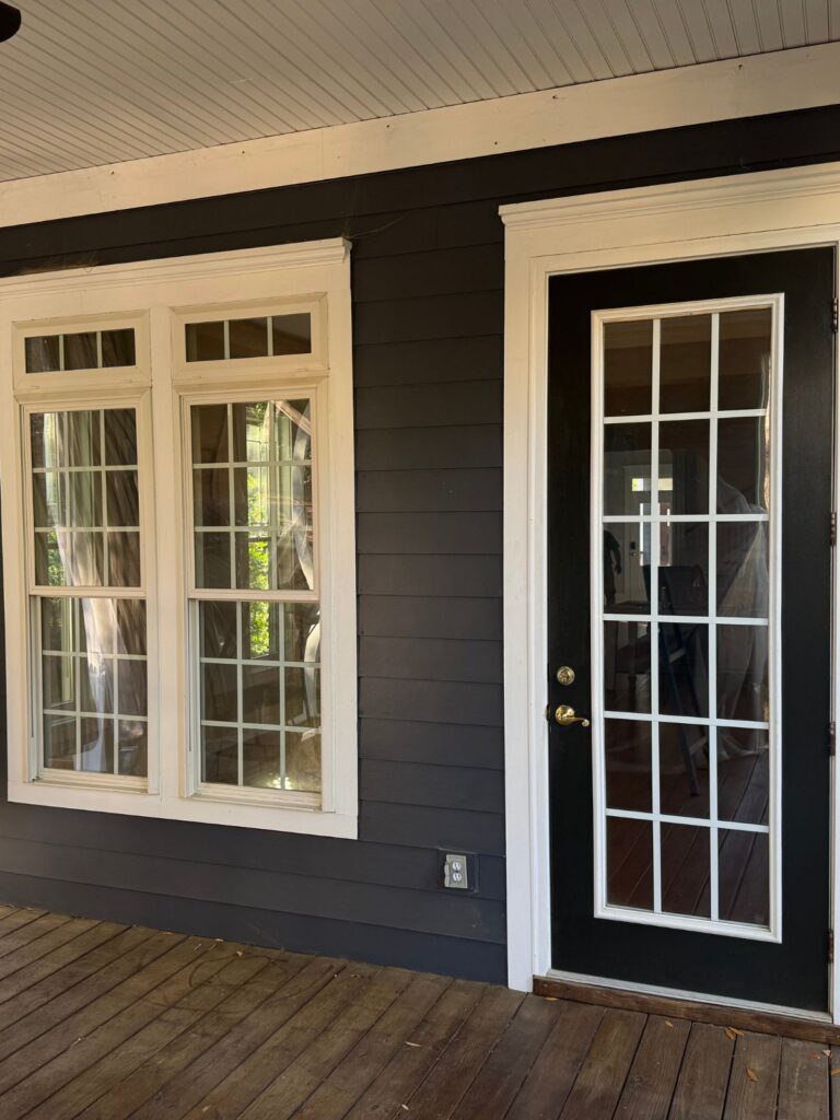 Hinged patio door replacement in Mount Pleasant SC