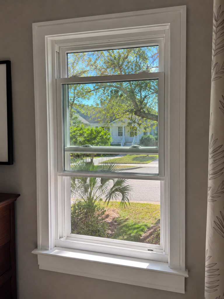 double hung replacement window