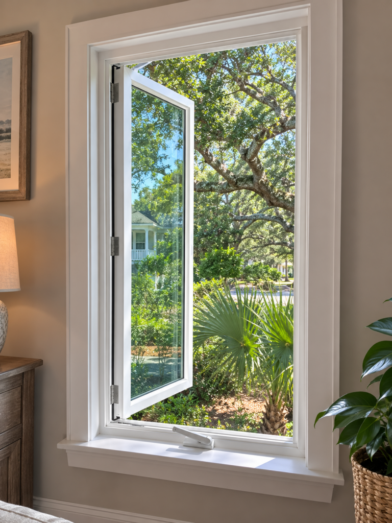 Casement replacement window