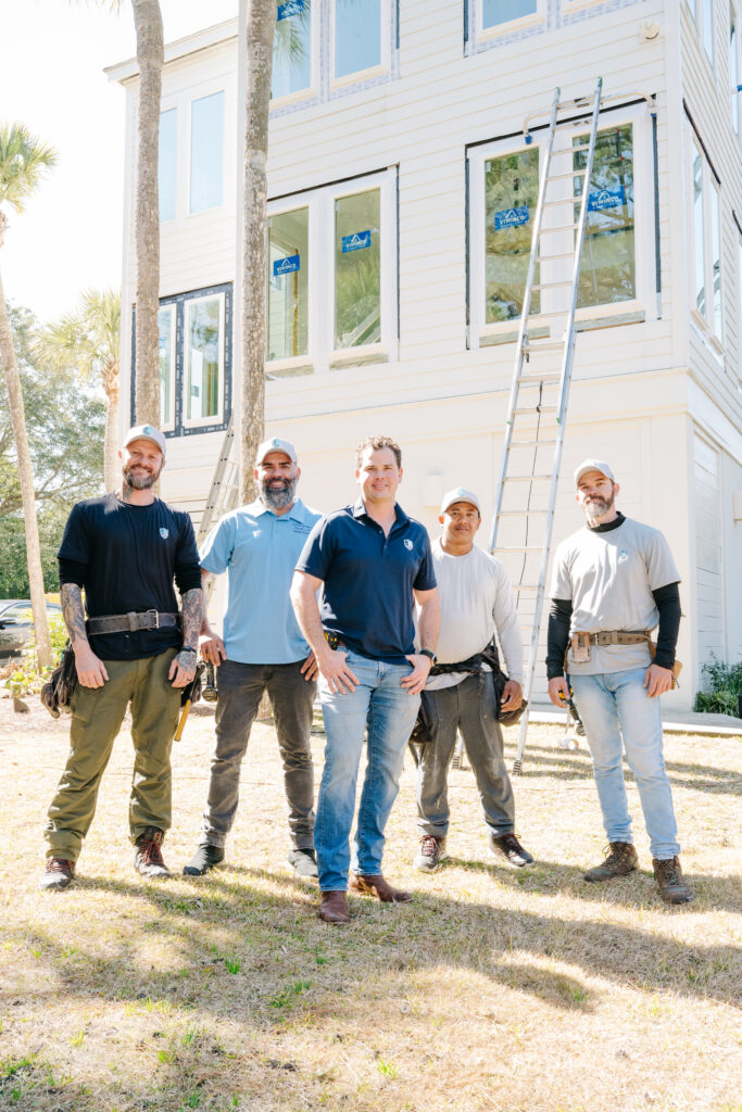 Completed Coastal Shield Window replacement project in Mount Pleasant SC