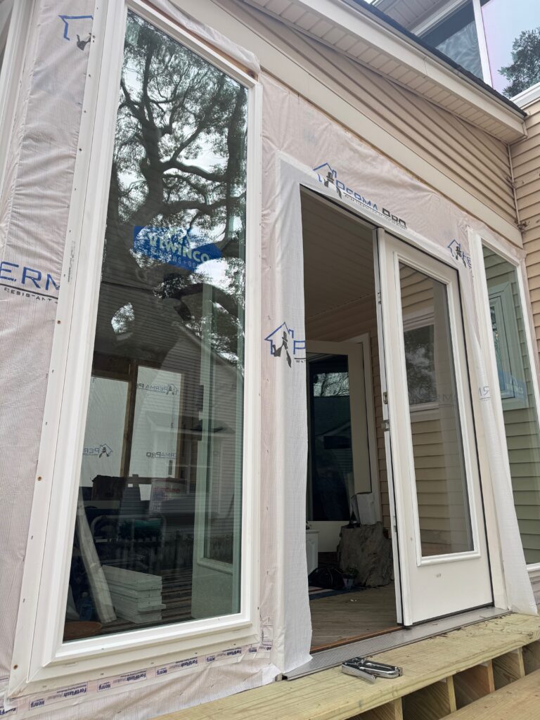 Custom exterior door installation in the Charleston Lowcountry