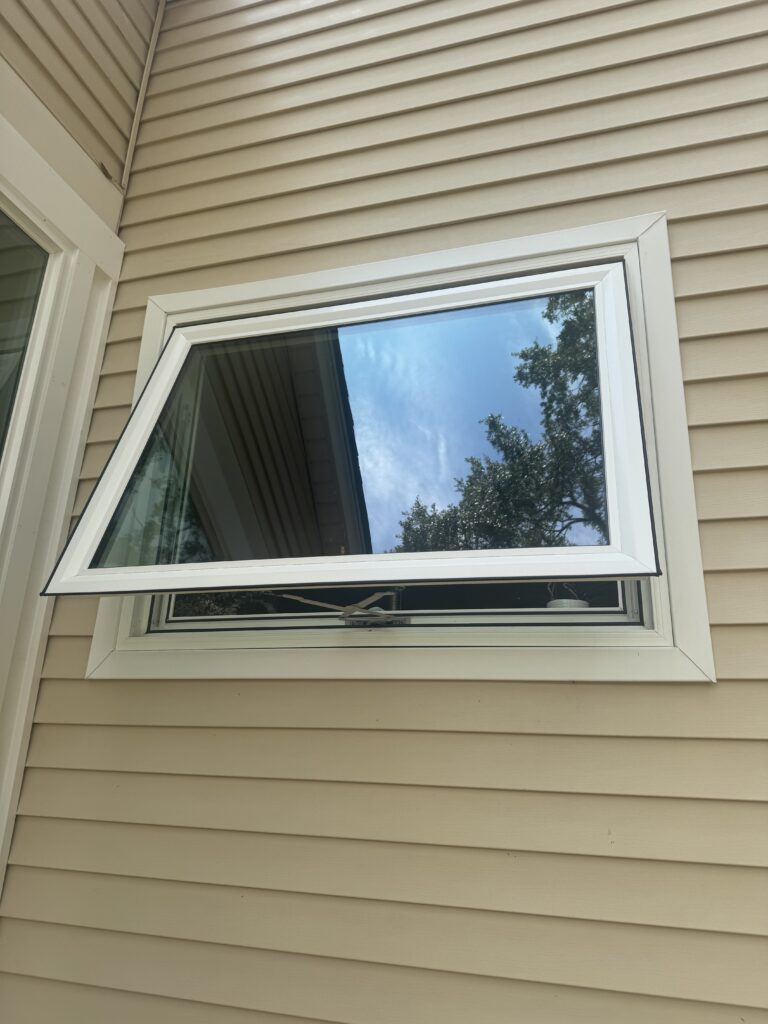 Awning replacement window