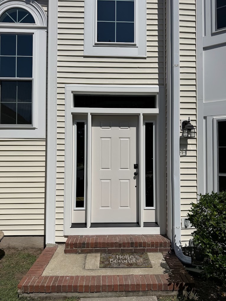 Exterior replacement door project in Charleston SC
