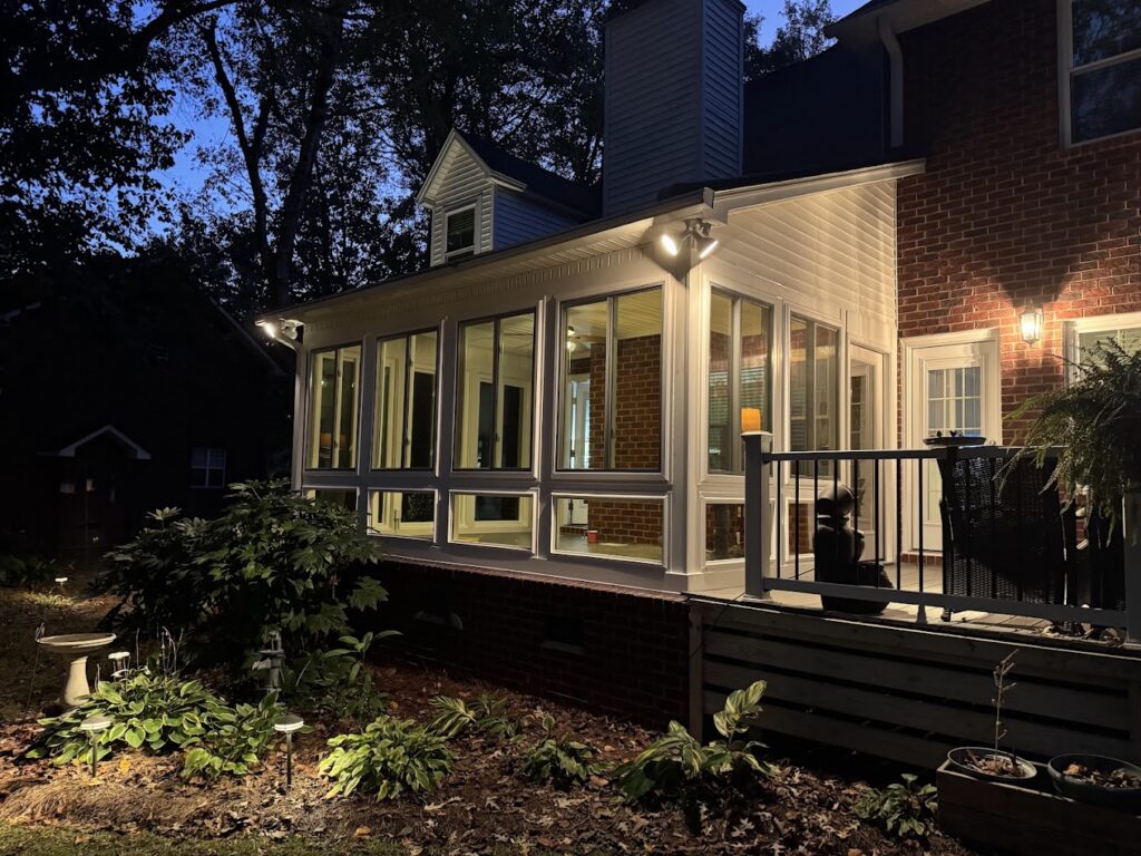 All season style patio enclosure in Mount Pleasant SC