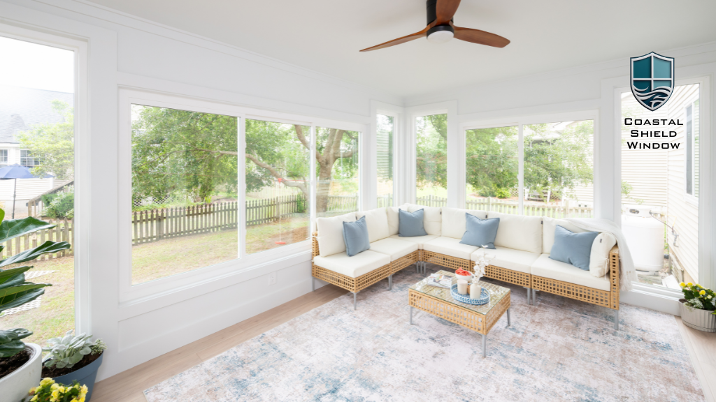 Patio enclosure offer from Coastal Shield Window